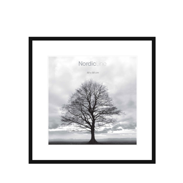 Ramme - 50x50 cm - sort
