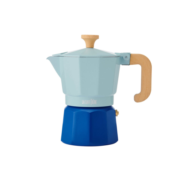 Espressokande - 3 kopper - Sky blue