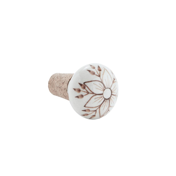 Vinprop blomst - brun