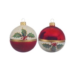 Glaskugler kristtjrn - st af 2