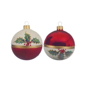 Glaskugler kristtjrn - st af 2