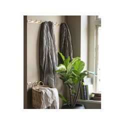 Knagerkke 8 kroge - antik messing