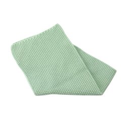 Strikkede karklude - mange farver