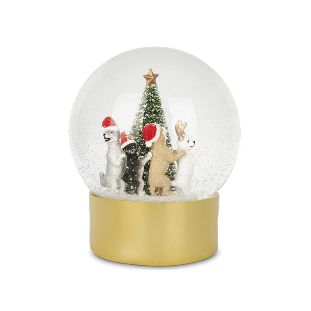 Rystekugle - dansende hunde