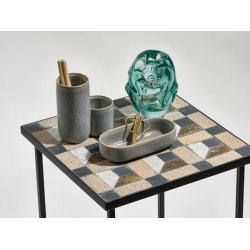 Blyantholder "Cylinder" - blue fog