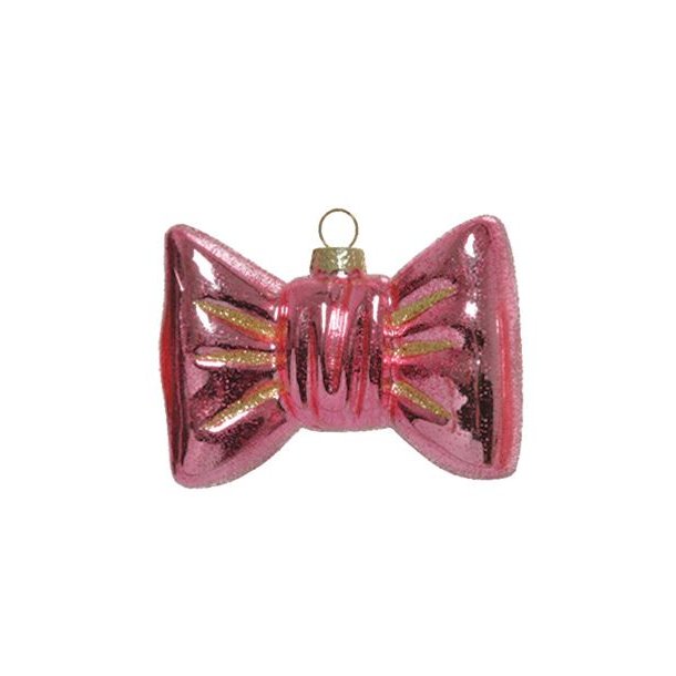 Glasornament mrk pink sljfe