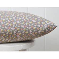 Pudebetrk "Clarissa" 50x50 cm. - taupe