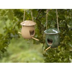 Fuglefoderhus - lysebrun