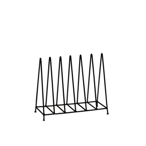 Postkort rack - sort