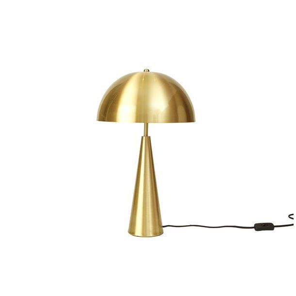 Bordlampe "Aura" - messing look