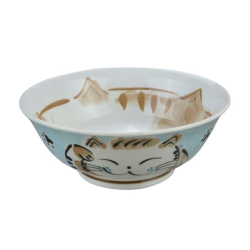 Japansk sk�l "Kitty" lysebl� - stor
