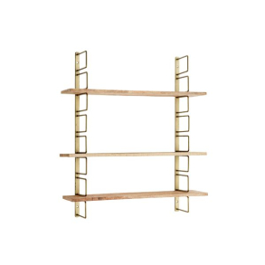 Vg rack med tr hylder