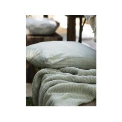 Stribet hynde 45x45 cm - gr�n