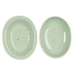 Sbeskl i porceln - lysegrn