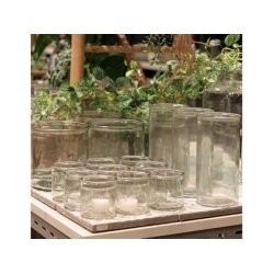 Cylinderglas - :15 cm - stor