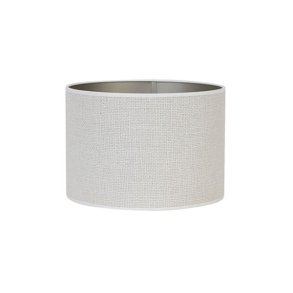 Tekstil lampeskrm 25 cm - Soft creme