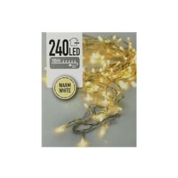 Lyskde - 240 prer - LEDlys - klar ledning