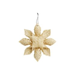 Flettet stjerne natur - stor