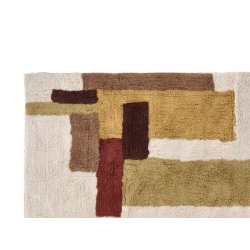 Gulvtppe "Lau" - Terrakotta