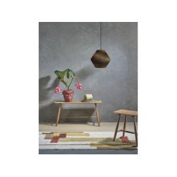 Gulvtppe "Lau" - Terrakotta