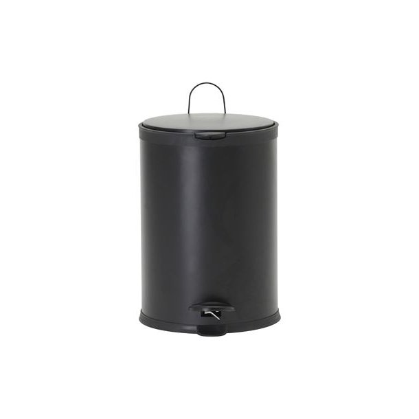 Pedalspand 20 L - mat sort
