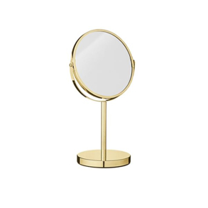 Bordspejl m. vippefunktion i metal - guld