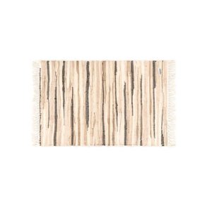 Kludetppe 60x90 cm. - multi beige