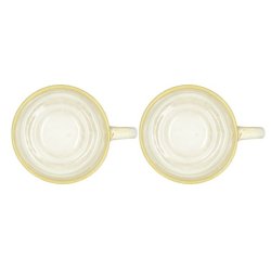 Espressokop "Styles" 2 stk. - Gul