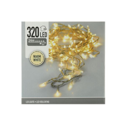 Lyskde - 320 prer - LEDlys - klar ledning