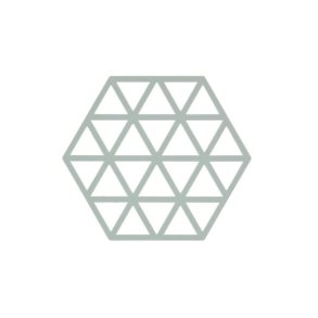 Silikone bordskner trekanter - lysegr