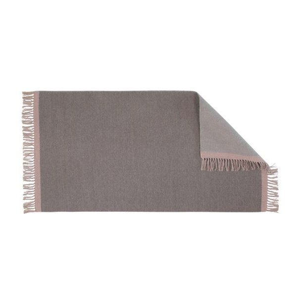 Gulvtppe 70x130 cm. solid - Grey