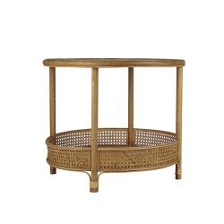Sidebord rattan - Rund