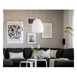 Rispapirlampe "Maki" - 43 cm.