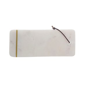 Serveringsbrt marmor - messing