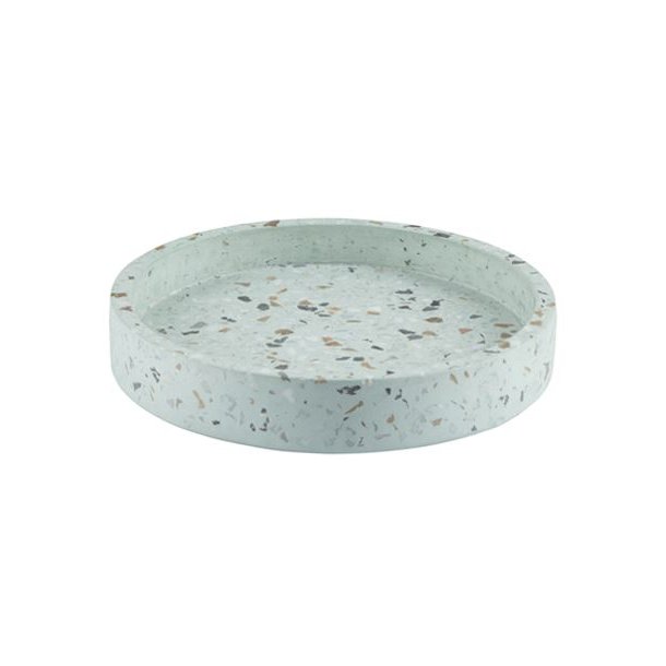 Terrazzo bakke rund - mint