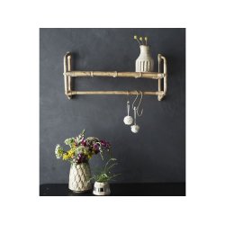 S-krog 11,5 cm. - messing