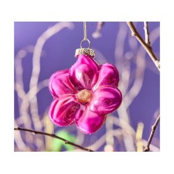 Ornament blomst - Pink