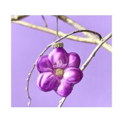 Ornament blomst - Lilla