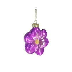 Ornament blomst - Lilla