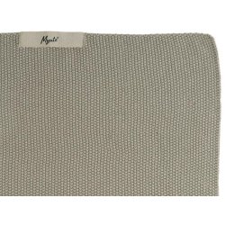 Strikket h�ndkl�de - sand