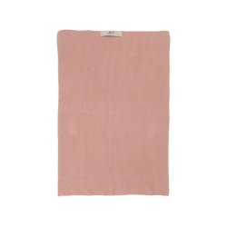 Strikket hndklde - Faded rose