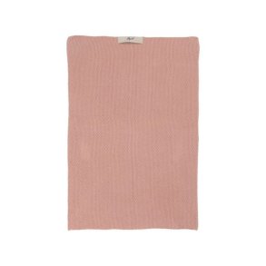 Strikket hndklde - Faded rose