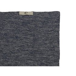 Strikket hndklde meleret - navy 