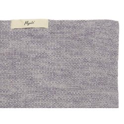 Strikket hndklde meleret - lavender 