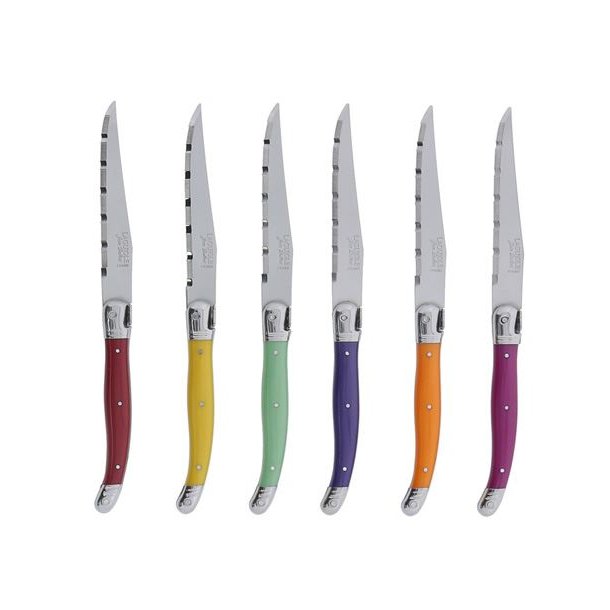 Grillknive "Laguiole" 6 stk. - multi