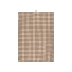 Viskestykke med tern - rosa