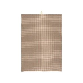 Viskestykke med tern - rosa