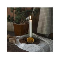 Viskestykke  - r�hvid gyldne grantr�er