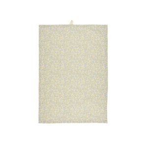 Viskestykke flower - lysebl