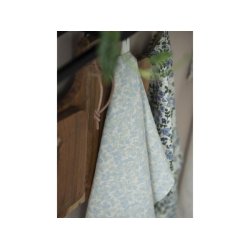 Viskestykke flower - lysebl�